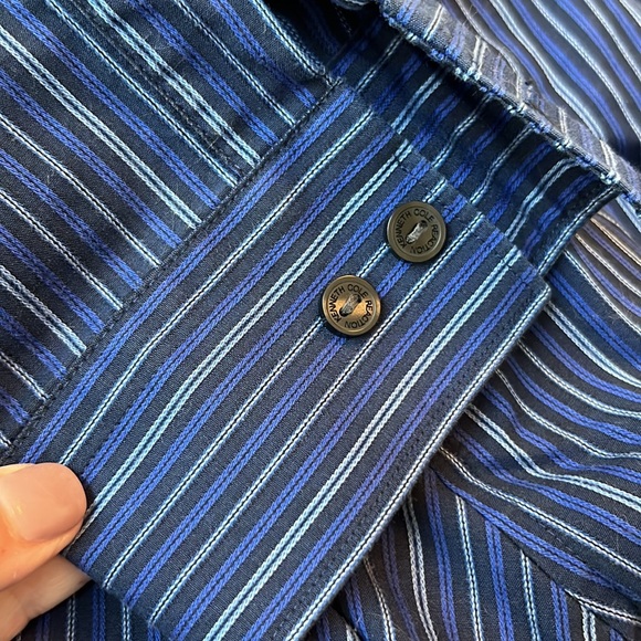 EUC Kenneth Cole Reaction Designer Button Down Shirt - Picture 5 of 5